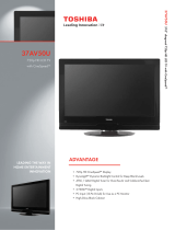 Toshiba 37AV50U User manual