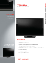 Toshiba 37AV52R User manual