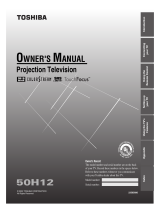 Toshiba 50H12 User manual