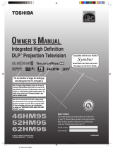 Toshiba 62HM95 User manual