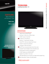 Toshiba 52XV648U User manual