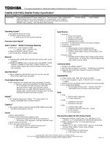 Toshiba A105-S4021 User manual