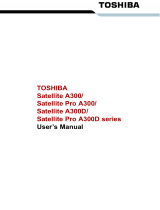 Toshiba A300 (PSAGDA-03E00R) User manual