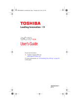 Toshiba PDA0DU-002001 User manual