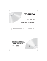 Toshiba BDX2150KC User manual