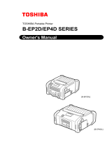 Toshiba B-EP4DL User manual