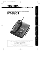 Toshiba FT-8901 User manual