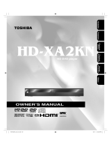 Toshiba HD-XA2KN User manual