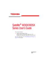 Toshiba M35X-S114 User manual