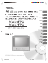 Toshiba MW27FPX User manual