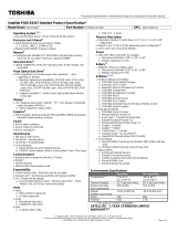 Toshiba P205-S6247 User manual