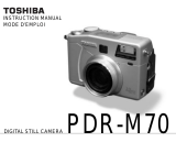 Toshiba PDR-M70 User manual