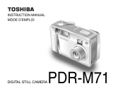 Toshiba PDR-M71 User manual