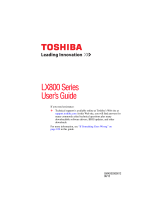 Toshiba LX835-D3230 User manual