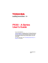 Toshiba PX35t-A2210 User manual