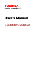 Toshiba C55-C5268 User manual