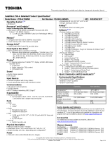 Toshiba L75D-A7268NR User manual