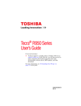 Toshiba R950-S9541 User manual