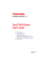 Toshiba M10 User manual