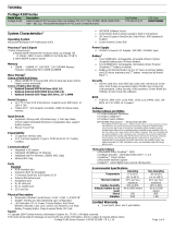 Toshiba R100 Specification