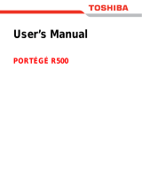 Toshiba R500 (PPR50A-07Q05C) User manual