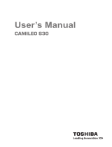 Toshiba S30 User manual