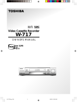 Toshiba W-717 User manual