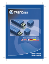 Trendnet TBW-102UB User manual