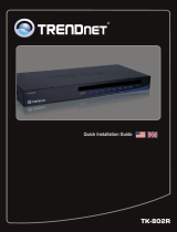 Trendnet TK-802R User manual