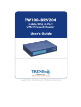 Trendnet RB-TW100-BRV204 User manual