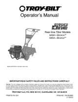 Troy-Bilt PRO LINE Bronco 645A User manual