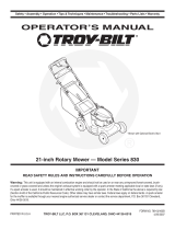 Troy-Bilt 12AG836E011 User manual