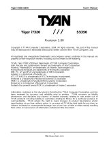 Tyan TIGER I7320, D, R, RD User manual