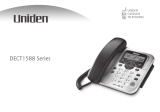 Uniden DECT1588 Series User manual