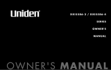 Uniden DXI5586-3 User manual