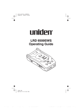 Uniden LRD6599SWS User manual