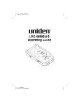 Uniden LRD6699sws User manual