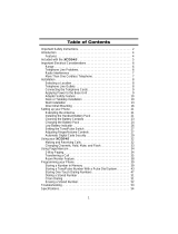 Uniden XC3545 User manual