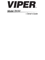 Directed Electronics 791 XV User manual