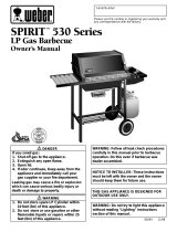 Weber Spirit 520 Skyline LP Owner's manual