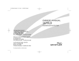 Whistler 1670LD User manual