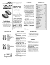 Whistler 1700 Series User manual