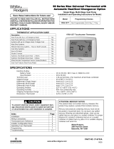 White Rodgers 1F95-1277 User manual