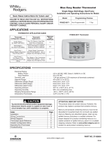 White Rodgers 1F95EZ-0671 User manual