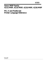 Xerox 4215/MRP User manual
