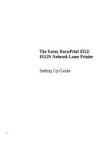 Xerox 4512 User manual