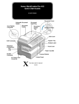 Xerox Pro 412 User manual