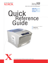 Xerox 6250 User manual