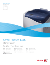 Xerox Phaser 6500DN User manual