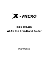 X-Micro Tech. WL-1502 User manual